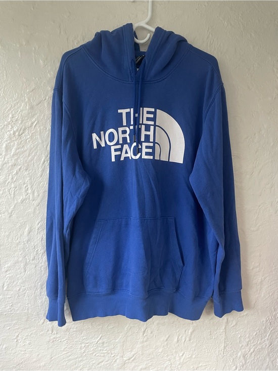 The North Face Other - The North Face men’s long sleeve blue hoodie, front logo Size XL
